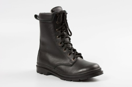 Ankle-high Lace-up boots ST-1RK with fur lining