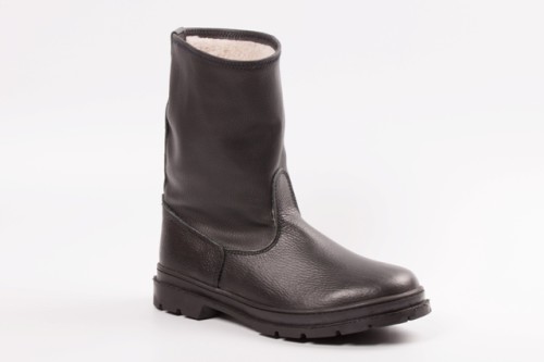 Ankle-high Pull-On Boots TR-1RK with fur lining